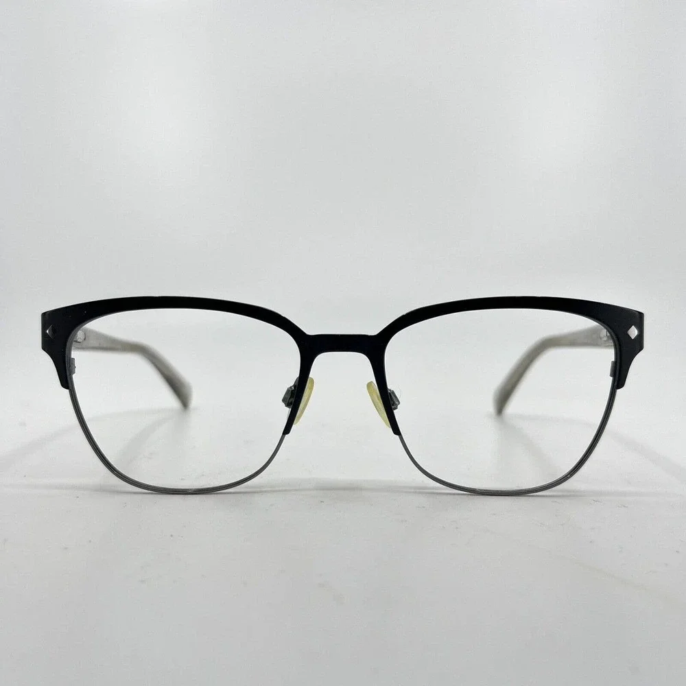 Cole HAAN CH4031 001 Blk Men’s Half Rim‎ eyeglass Frames H7361